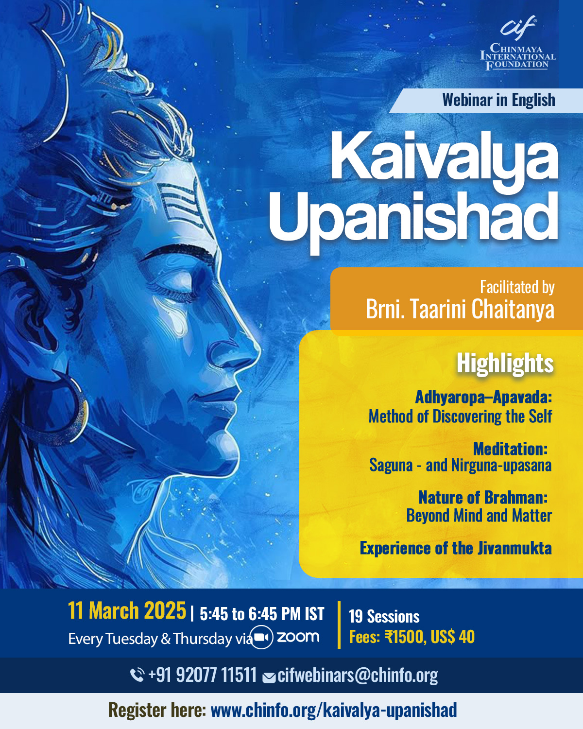 "KaivalyaUpanishad-Webinar-Flyer/